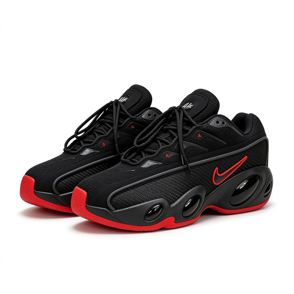 Nike Nocta Glide-Black Red