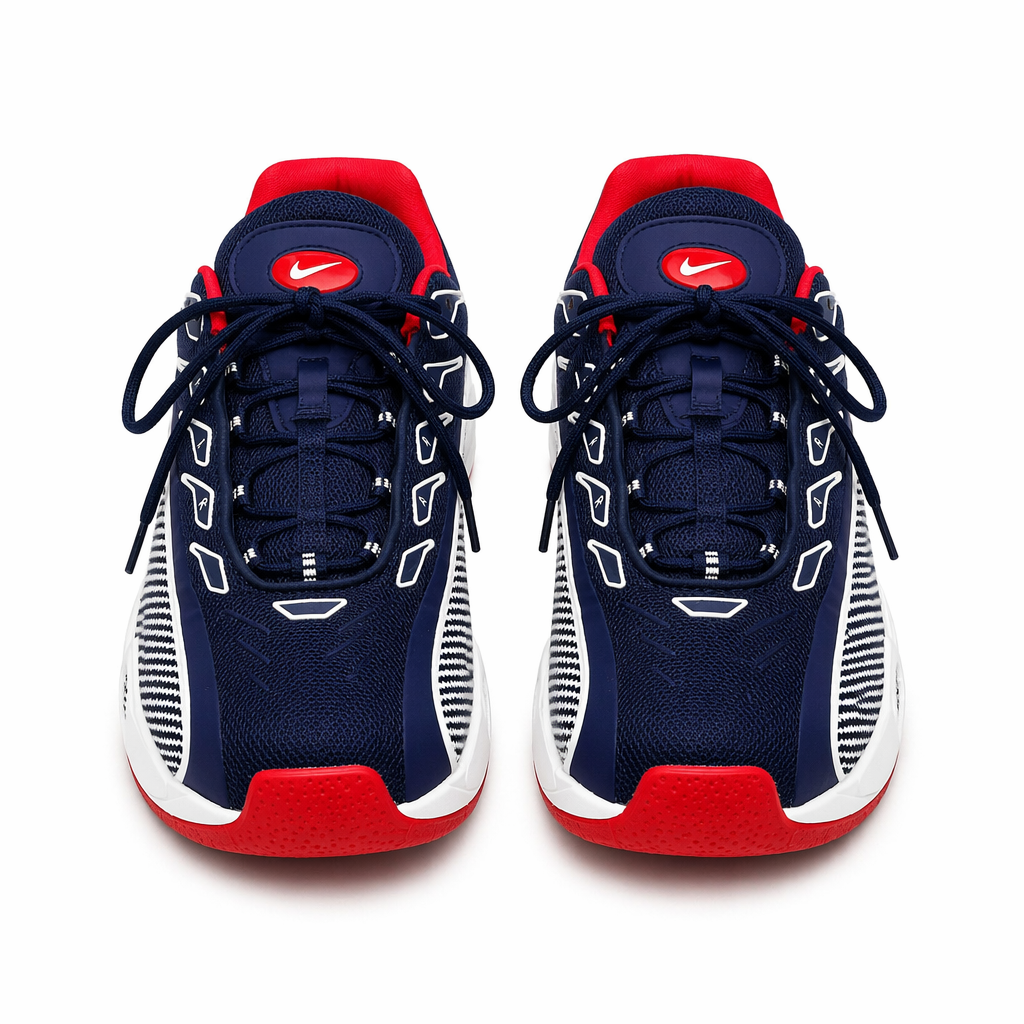Nike Nocta Glide-White Blue Red